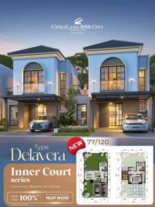 dijual rumah serena hill