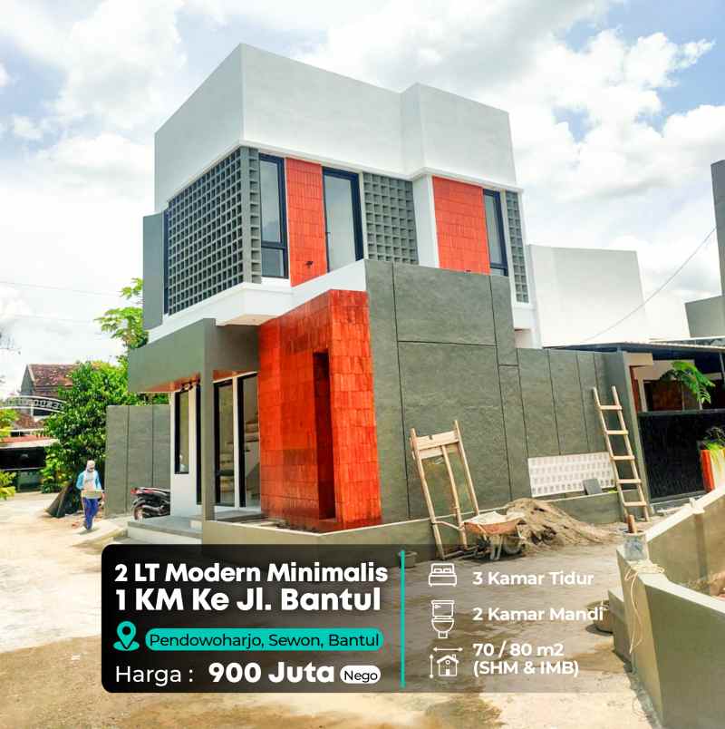 dijual rumah sewon bantul dekat kampus isi