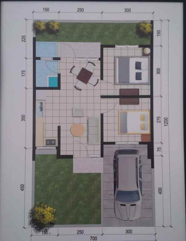dijual rumah swp residence