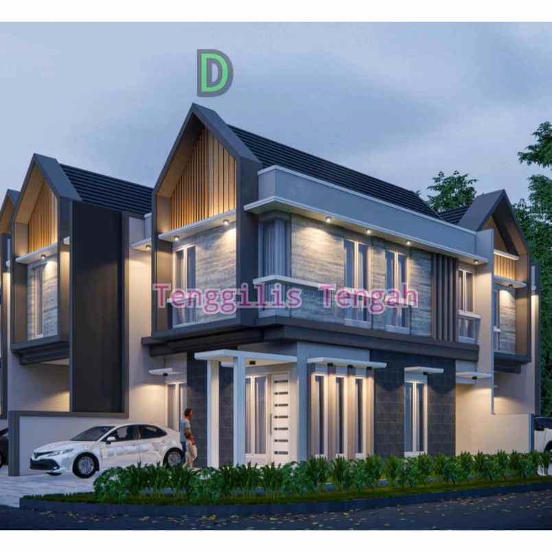 dijual rumah tenggilis tengah