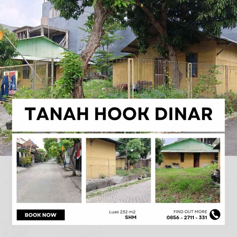 dijual tanah dinar elok meteseh