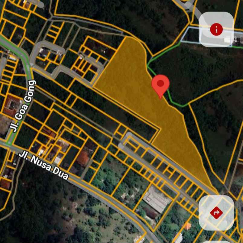 dijual tanah goa gong