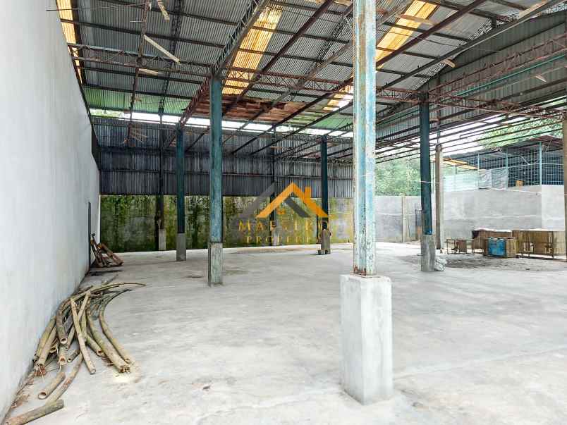 dijual tanah gudang klambir lima kebon hamparan perak