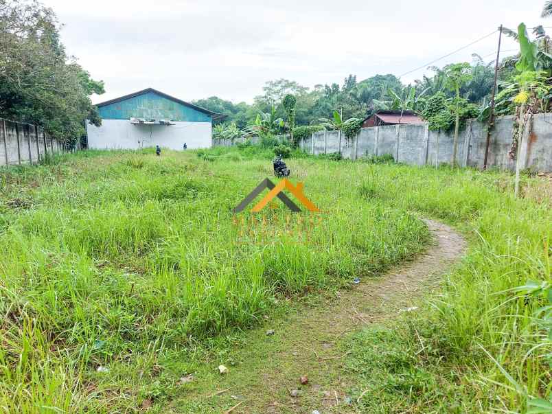 dijual tanah gudang klambir lima kebon hamparan perak