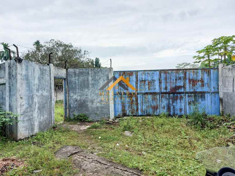 dijual tanah gudang klambir lima kebon hamparan perak