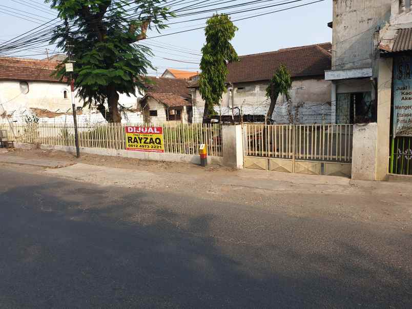 dijual tanah jalan raya untung suropati
