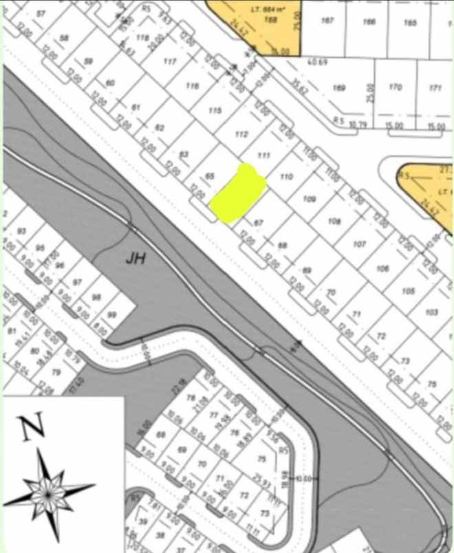 dijual tanah jalan royal residence