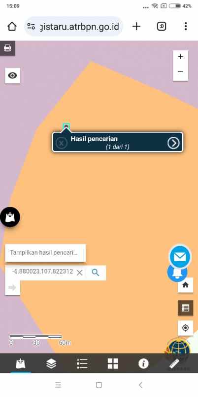 dijual tanah jl boma lembang pamulihan