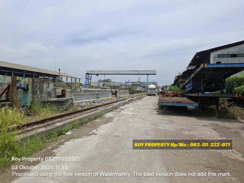 dijual tanah jl cakung cilincing raya