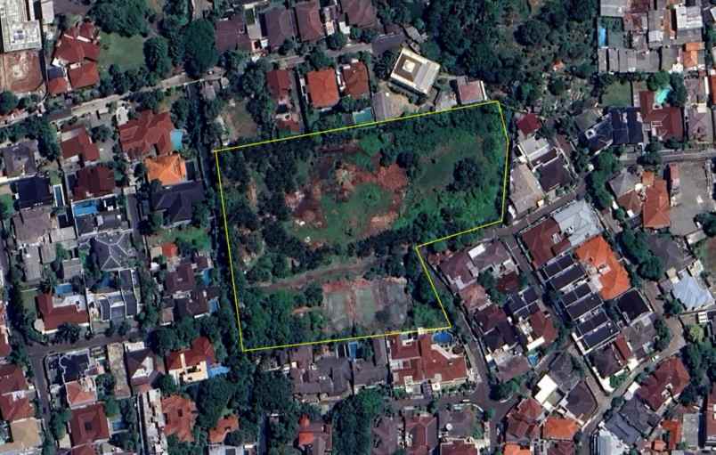 dijual tanah jl kemang timur duren tiga