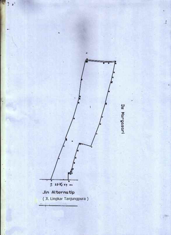 dijual tanah jl lingkar tanjungpura
