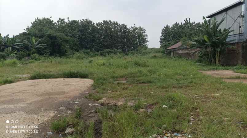 dijual tanah jl narogong bantar gebang