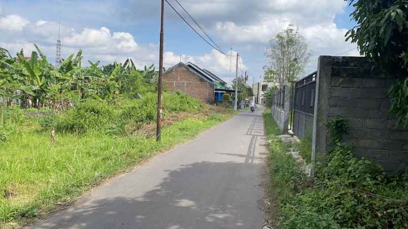 dijual tanah jl semoyo candirejo semoya