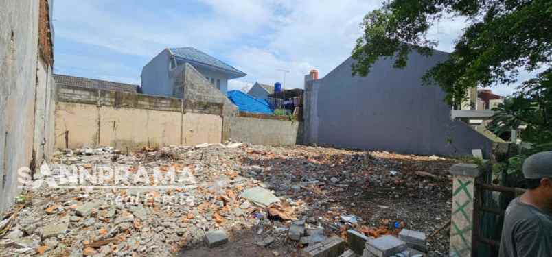 dijual tanah kavling di dalam perumahan cakra depok