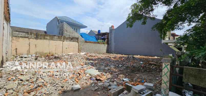 dijual tanah kavling di dalam perumahan cakra depok