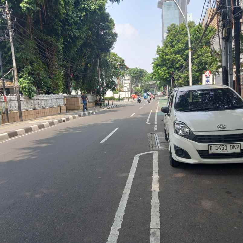 dijual tanah kavling pinggir jalan raya daerah menteng