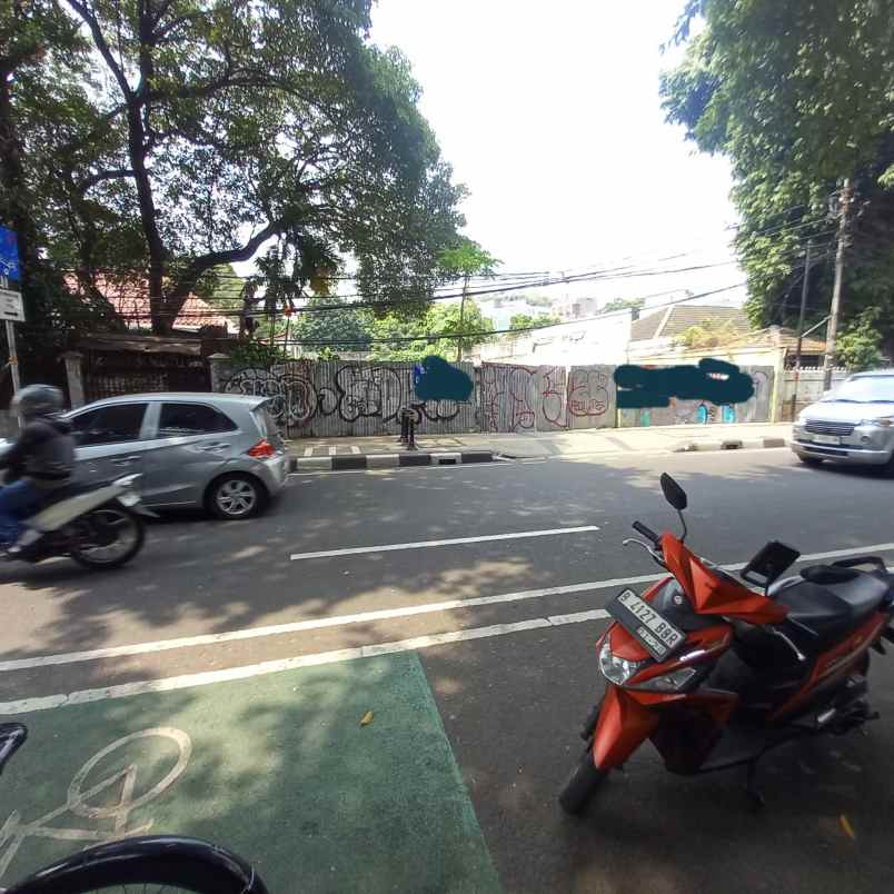 dijual tanah kavling pinggir jalan raya daerah menteng