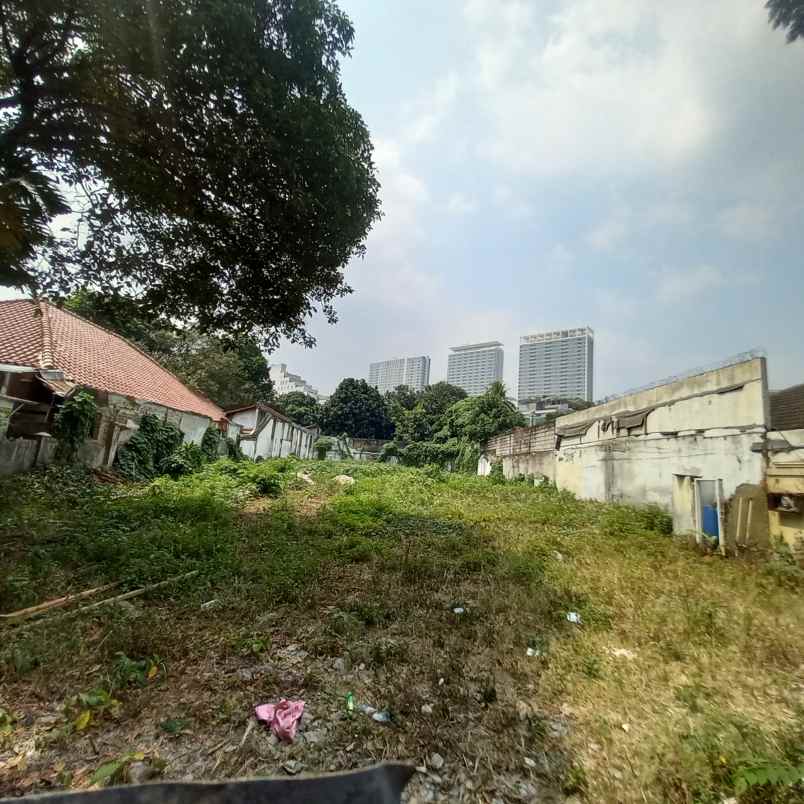 dijual tanah kavling pinggir jalan raya daerah menteng