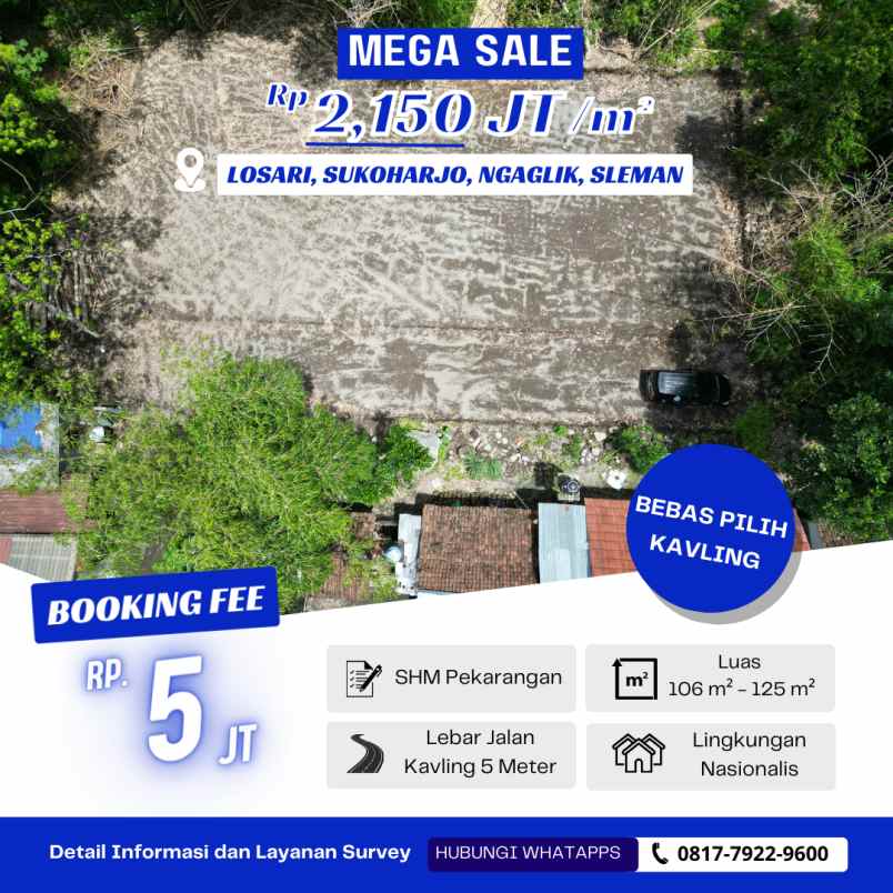 dijual tanah losari suko harjo ngaglik