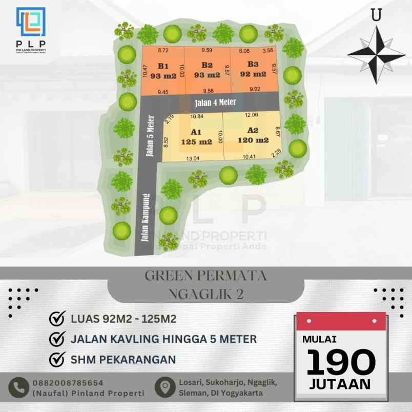 dijual tanah losari sukoharjo ngaglik