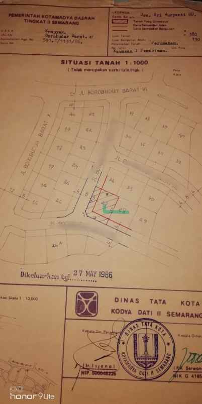 dijual tanah manyaran