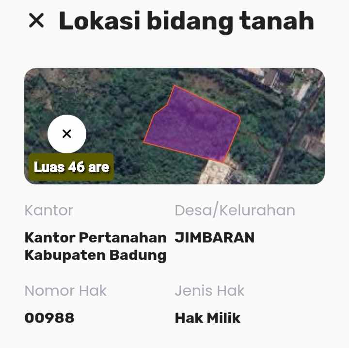 dijual tanah puncak pesona