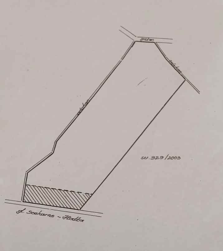dijual tanah sayap sriwijaya