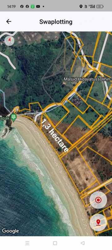 dijual tanah selong belanak