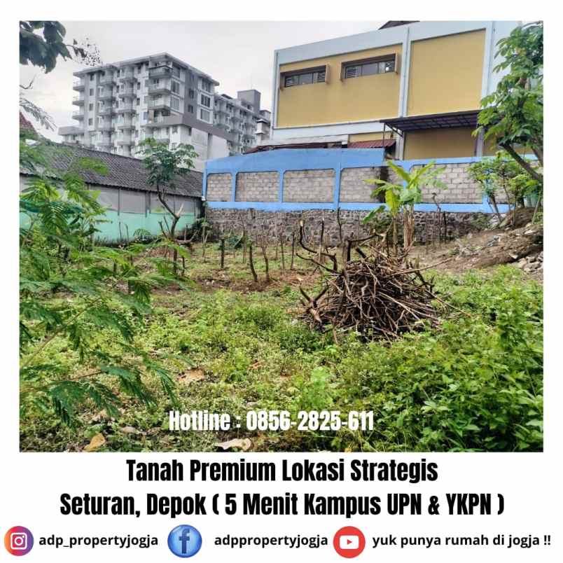 dijual tanah seturan caturtunggal depok