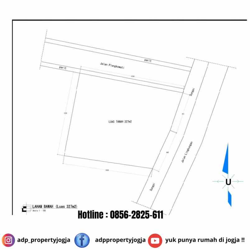dijual tanah seturan caturtunggal depok