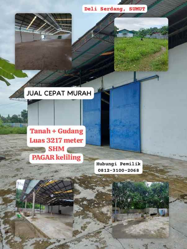 dijual tanah sialang muda