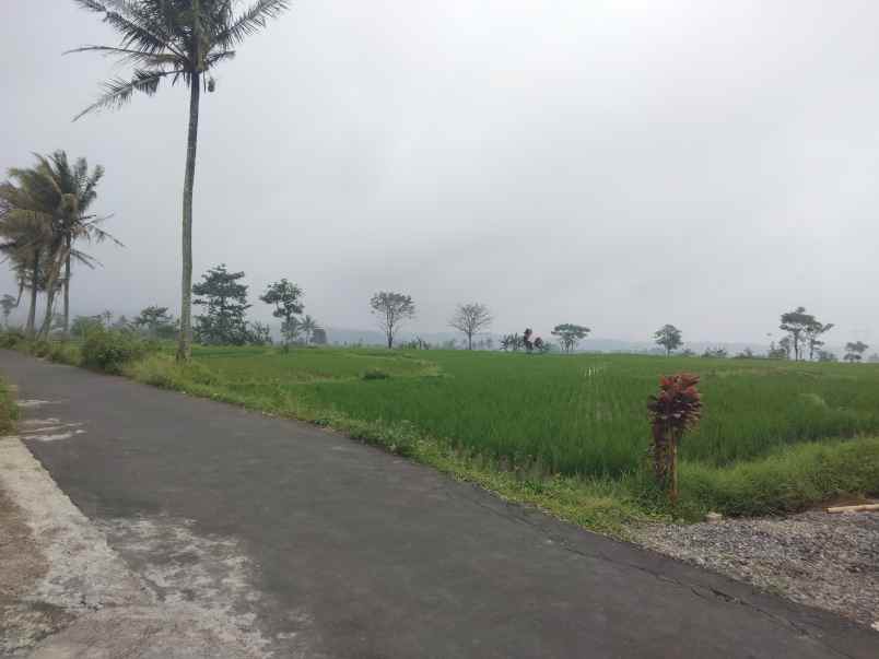 dijual tanah strategis pinggir jl desa view gunung