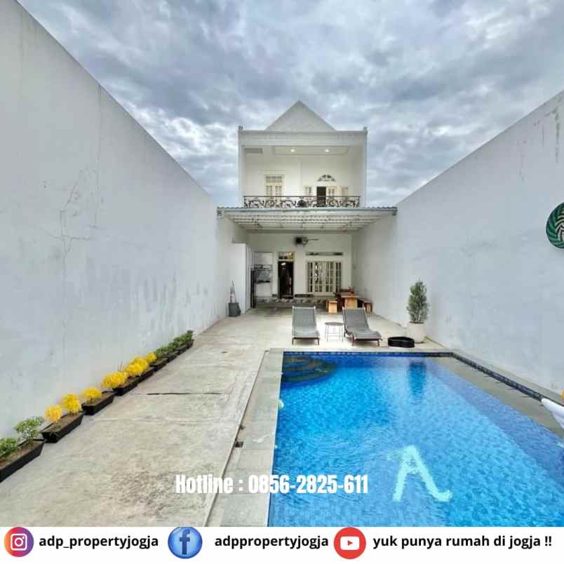 dijual villa jl kabupaten gamping sleman