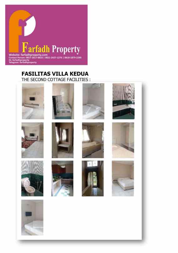 dijual villa jl sukanagalih pacet