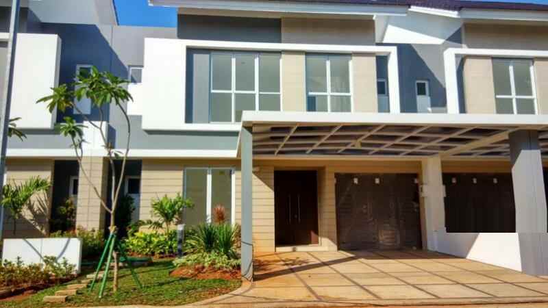 disewakan rumah cluster palm spring jgc