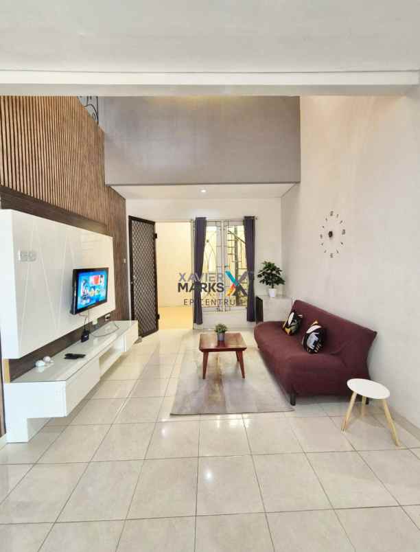 disewakan rumah pakuwon city laguna regency furnished