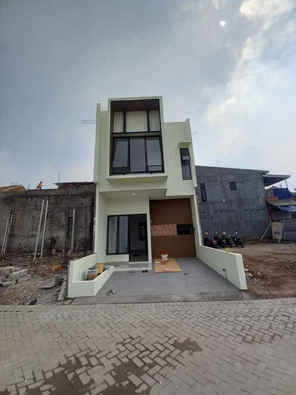 for sale rumah baru cluster puri joglo townhouse