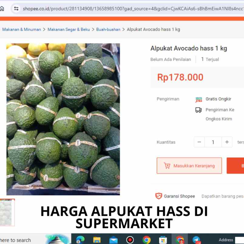 jual kebun alpukat di ciwidey