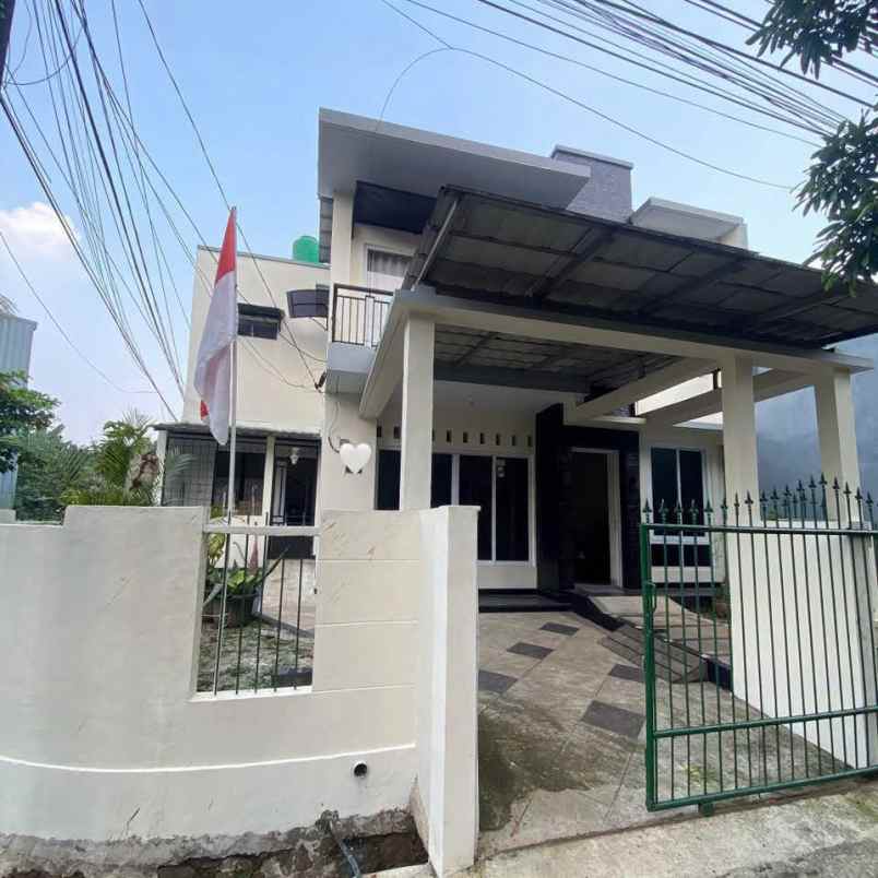 jual rumah hook di bukit cimanggu kota bogor