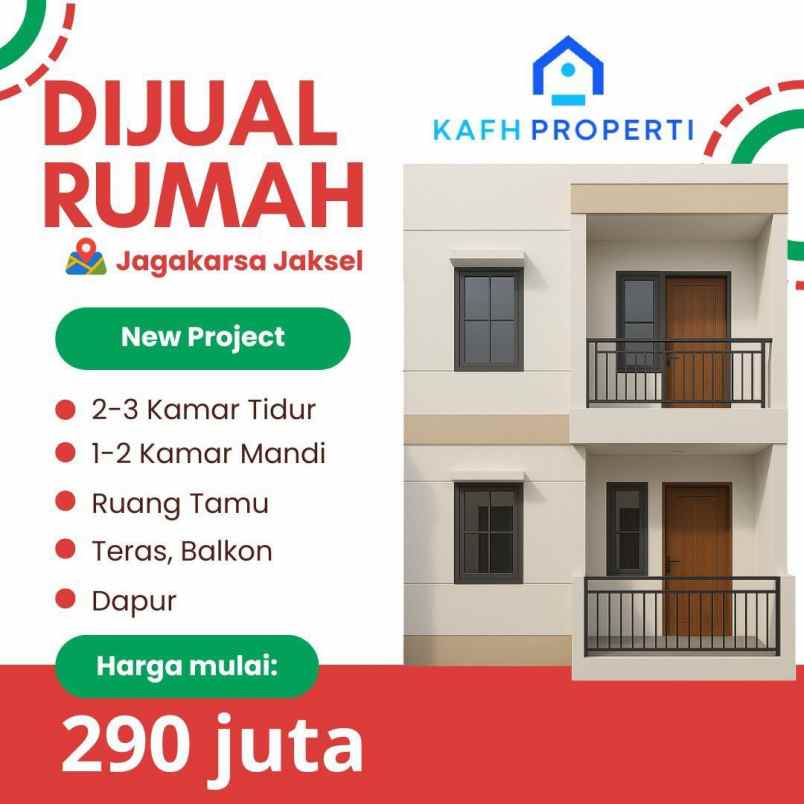 jual rumah murah jagakarsa