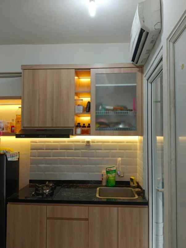 jual unit apartment green pramuka city 2br furnish