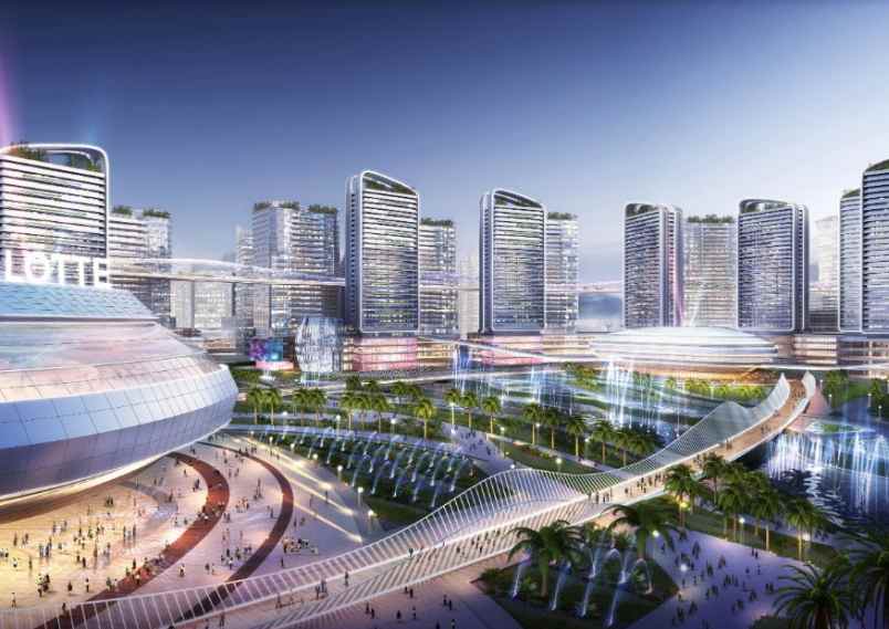 kavling komersial di pasir putih riverside pik 2