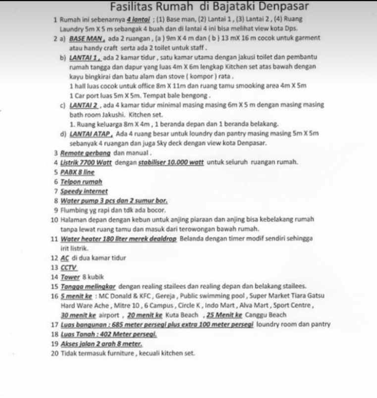 komersial gatot subroto