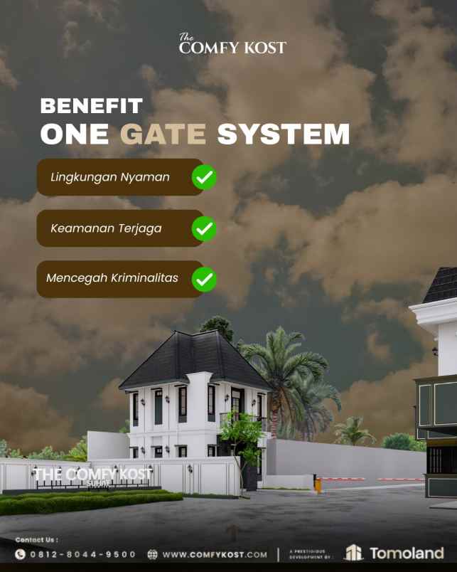 kost eksklusif siap huni 8 kamar area ub malang kota