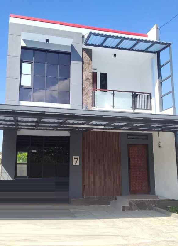 lembang bandung rumah modern di kawasan wisata