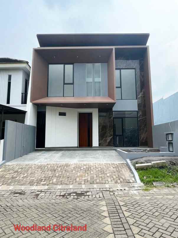 lokasi citraland rumah baru modern minimalis siap huni