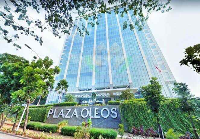 ruang kantor plaza oleos tb simatupang jakarta selatan
