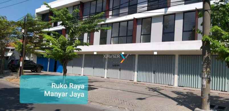 ruko baru gress 3 lantai di raya manyar jaya