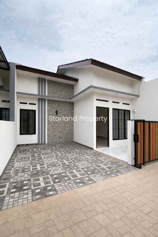rumah 1 lantai minimalis modern area joglo ciledug