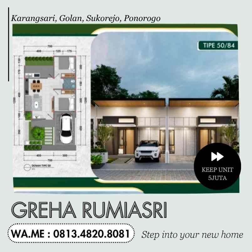 rumah baru syariah ponorogo kota